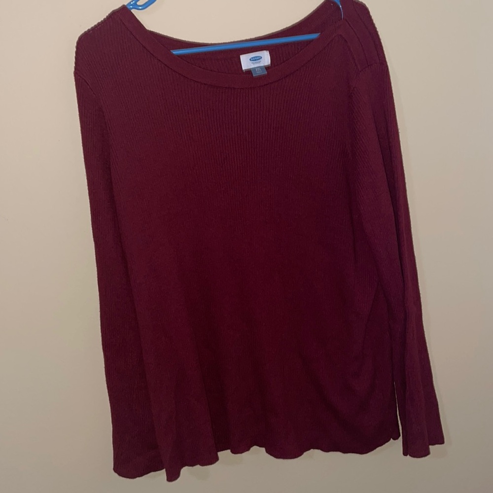 XXL Loose shoulder sweater